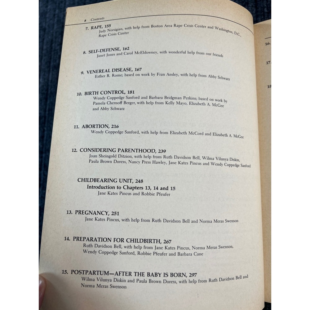 Our Bodies Ourselves 1979 PB Book White Vtg 1970s Feminist Boston Women's Health - Picture 12 of 14